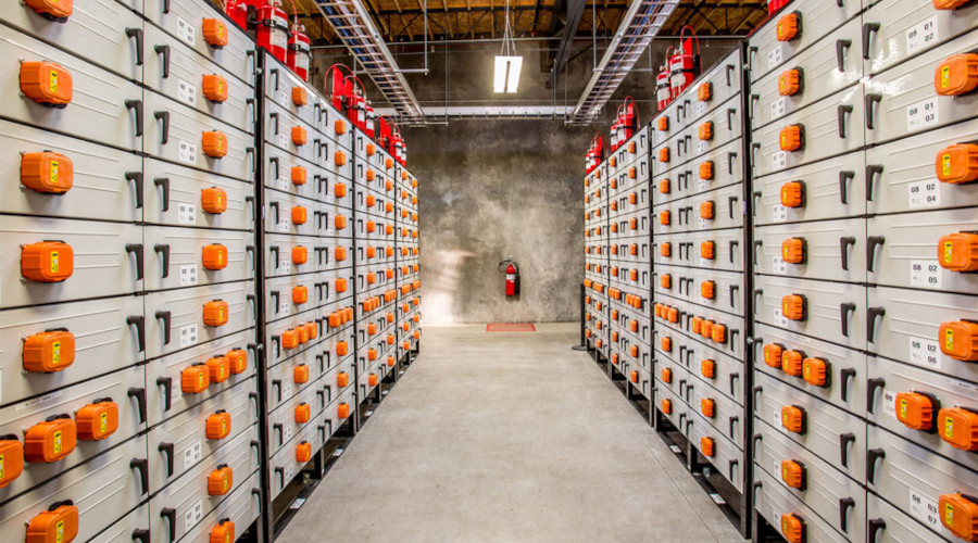 Indoor battery energy storage room